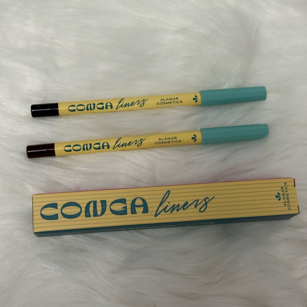Conga Liners - Black and Teal Eyeliner Duo